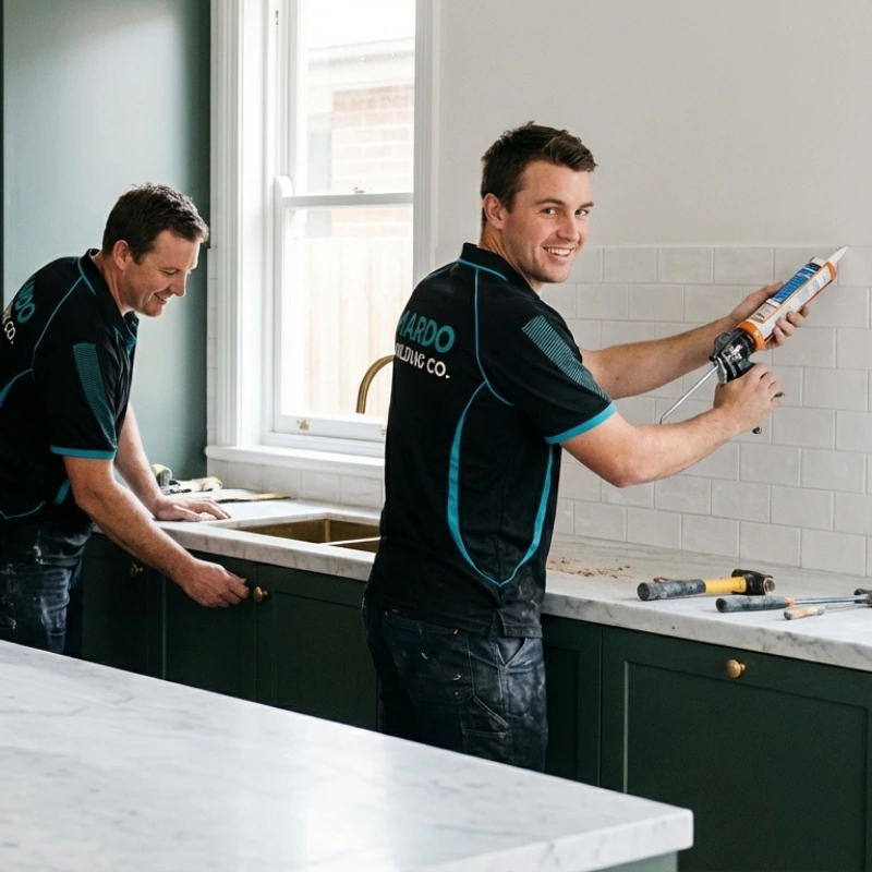 Master Painter and crew on-site