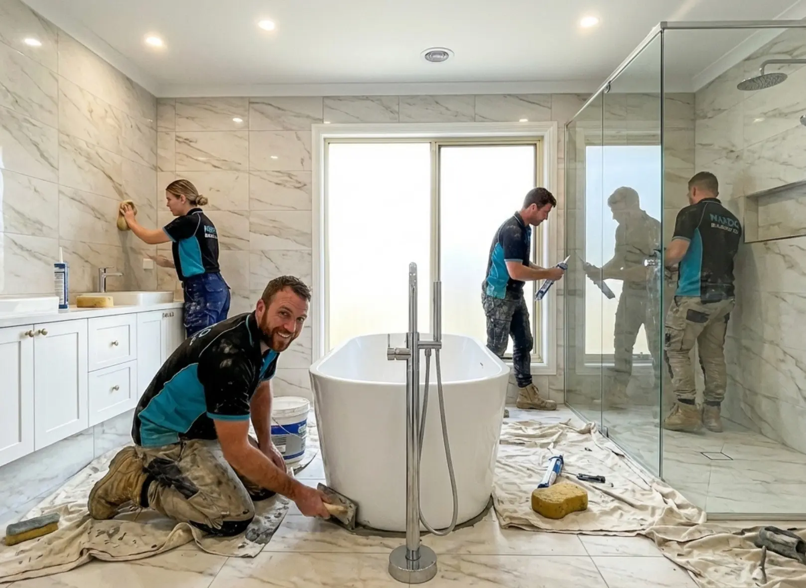 Apartment bathroom renovation